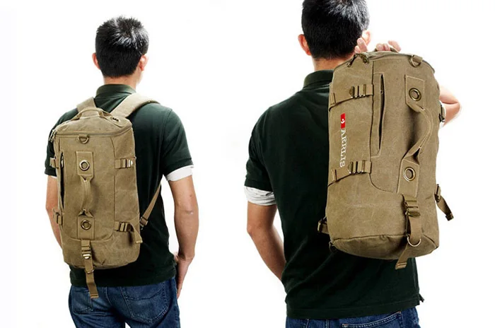 mochila Herschel modelo AERLIS, mochilas de táctica militar de lona, mochila de colegio para exteriores, mochila de viaje que lleva estuche para hervidor y botella de agua mochila Herschel modelo AERLIS, mochilas de táctica militar de lona, mochila de colegio para exteriores, mochila de viaje que lleva estuche para hervidor y botella de agua