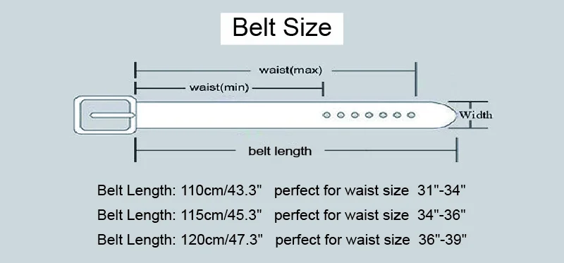 belt size