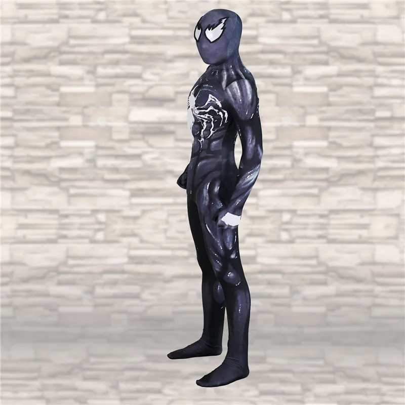  Kids Adult Anime Bodysuit 3D Printing Spider-Man Venom Cosplay Unisex Jumpsuits Tights Halloween Cosplay Costum Movie BOOCRE