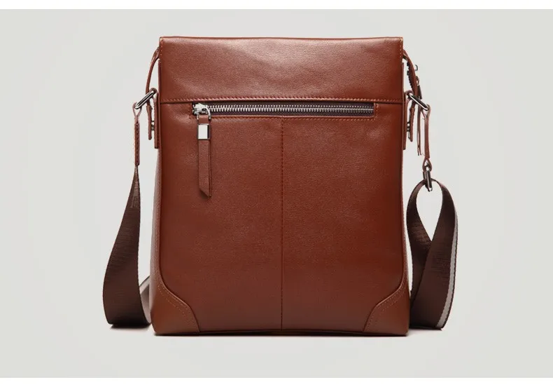 Высокое качество, классические мужские винтажные портфели из натуральной кожи, мужская сумка-мессенджер, деловая сумка на плечо для отдыха, сумка-мессенджер, p610606
