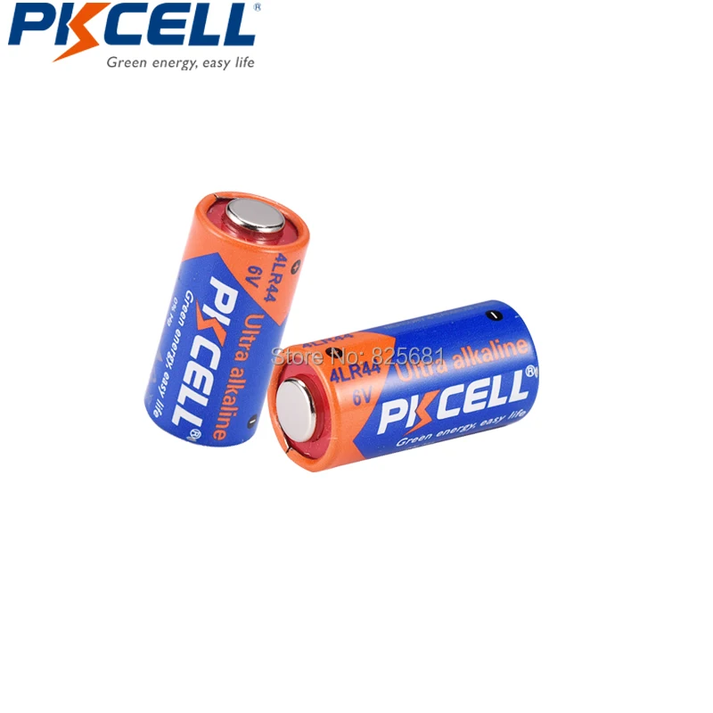 30 шт батарейки PKCELL 4LR44 476A 4A76 PX28A L1325 A544 28A щелочной основной батареи 6v для дистанционного Управление лазерная ручка стоп кора