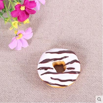 Пончики 3D холодильник еда Хлеб Моделирование Творческий магнитный холодильник 3D магнит-наклейка на холодильник украшения дома аксессуары - Цвет: see chart