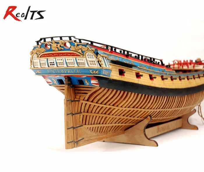 Us 1511 2 20 Off Realts Scale 1 48 Hms Enterprise Wood Ship Model Kit In Model Building Kits From Toys Hobbies On Aliexpress 11 11 Double