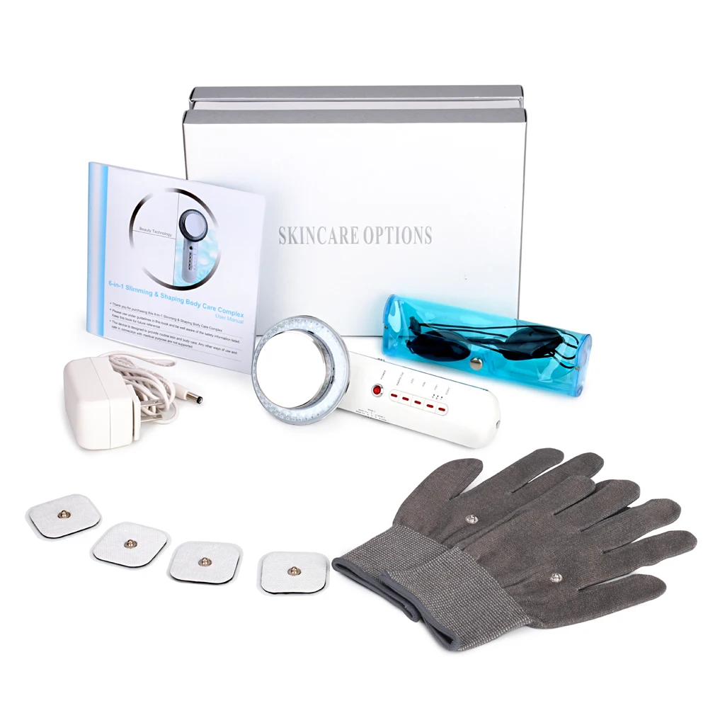 Cavitação Ultra-sonografia Anti Celulite Slimming Body Massager Led Galvânica Ion Terapia Ultra-sônica Máquina 6in1 Ems 14 Cheap Acessórios de aparelhos de cuidados pessoais