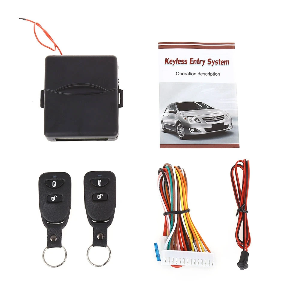 VicTsing Automobile Car Remote Central Lock Keyless Entry System Power Window Switch Car Burglar Alarm LB-406 L240               (12)