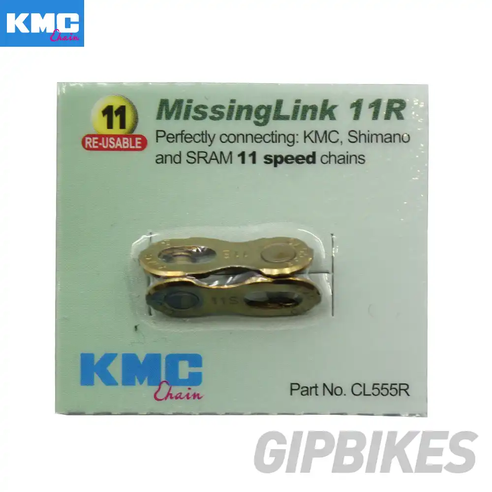 kmc quick link on shimano chain