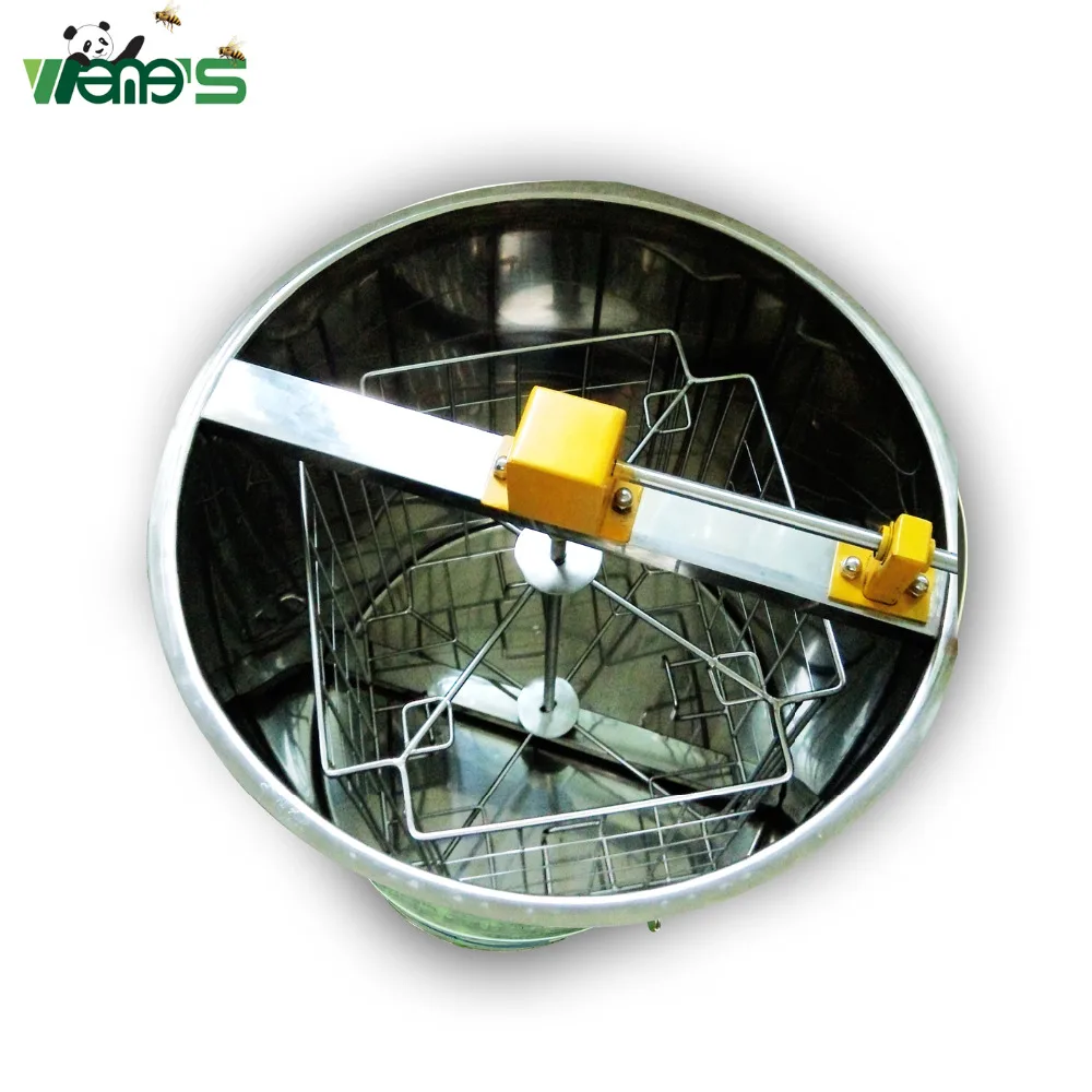

4 Frames Stainless Steel Manual Handle Honey Extractor Beekeeping Tool