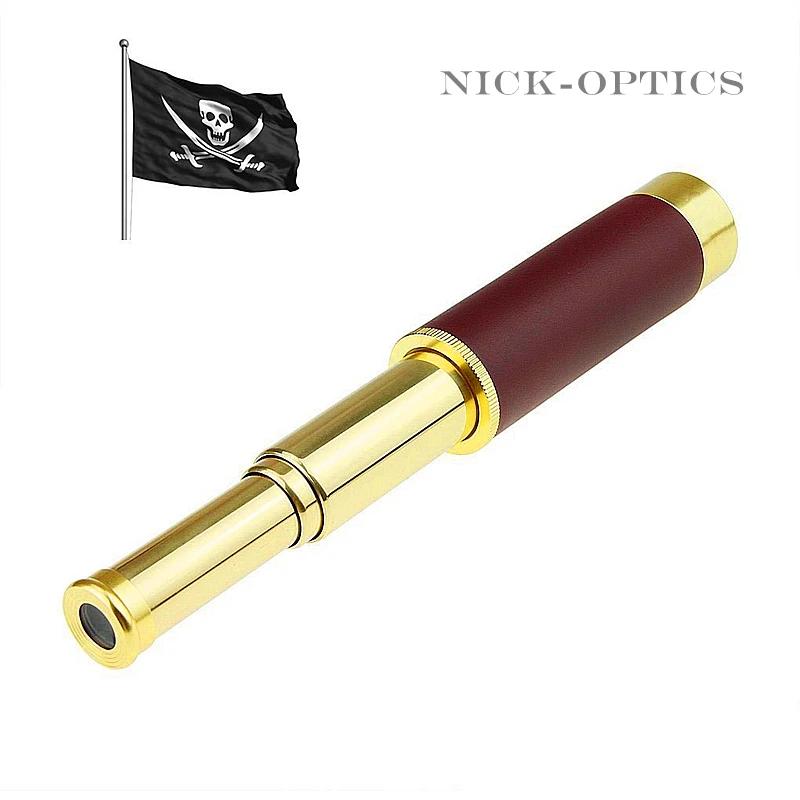 Traditional Monocular Telescope Royal Navy Portable HD