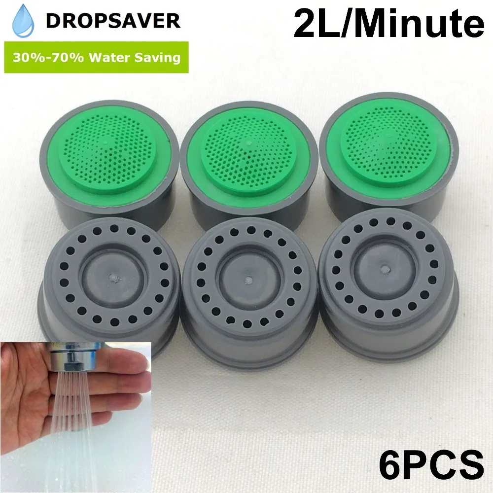 

Free Shipping-6pcs M24/F22 Faucet Aerator Core Set-WS-A2L Spray Flow-Suggest Use in Hand Wash Faucet