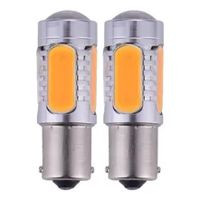 1 шт. Универсальный COB Светодиодный фонарь стоп-сигнал светодиодный Янтарный Желтый Туман Вождение авто тормоз резервный свет лампы