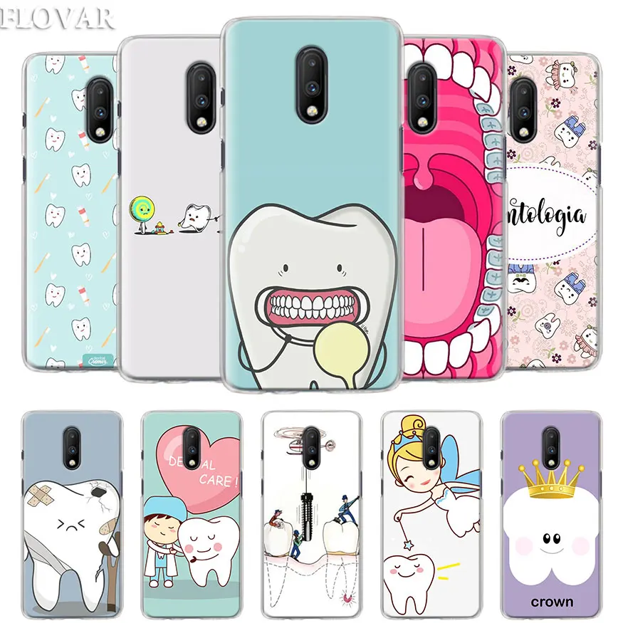

Dentist Teeth Tooth Phone Case for Oneplus 7 7 Pro 6 5T 6T Hard Case Cover for Oneplus 7 7 Pro Case Coque