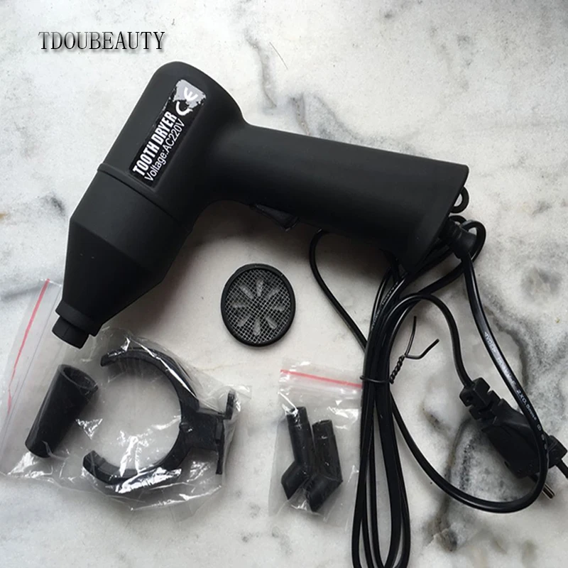 2019 NEW TDOUBEAUTY Oral OrthodonticsO Dental Teeth Tooth Dry Dryer Drying Machine with 2 Nozzle TIPS Free Shipping