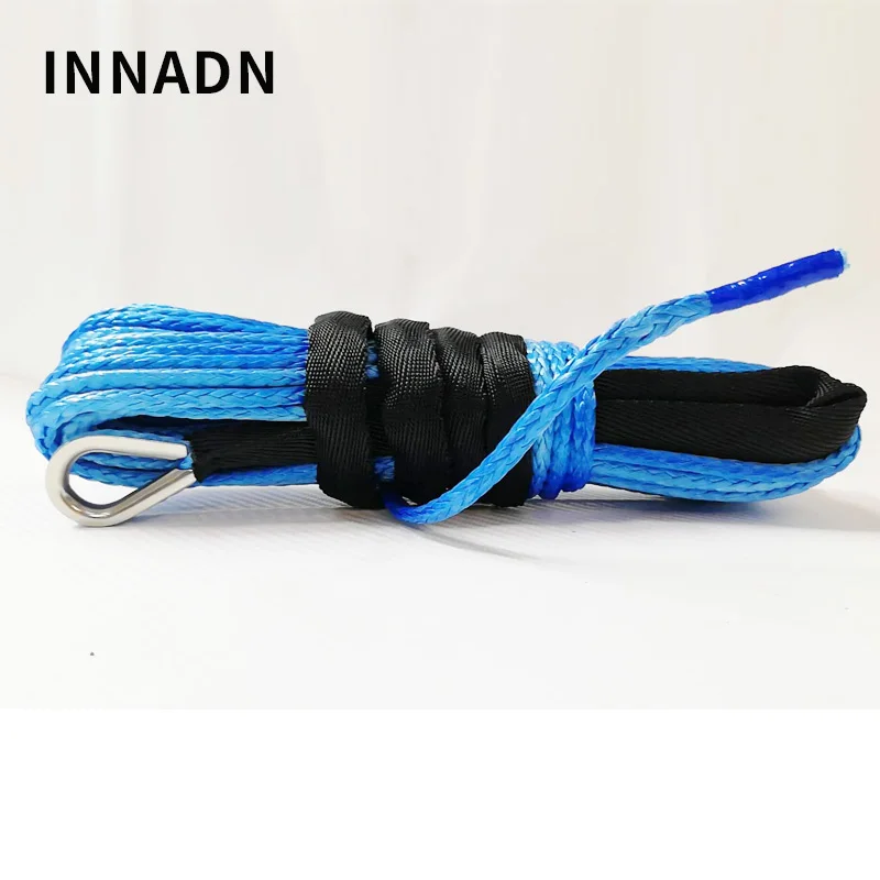 Promotion Car Tow Rope Strength Tow Rope Pull Rope 6MM*25M Rescue Tow Connector Parts Nylon