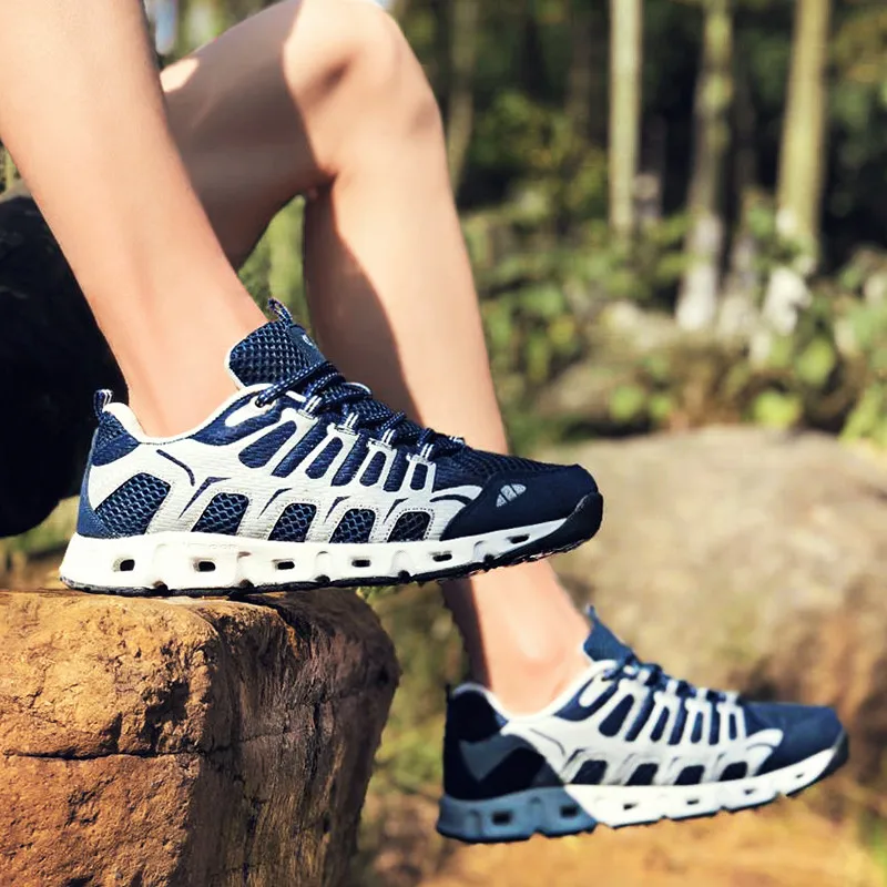 VSIOVRY летние дышащие кроссовки мужские красовки уличная походная обувь супер мягкая женская походная спортивная обувь альпинистская обувь