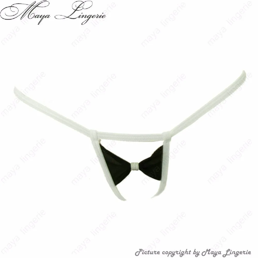 Sexy thongs men mesh bow mens underwear penis multi colors jock men