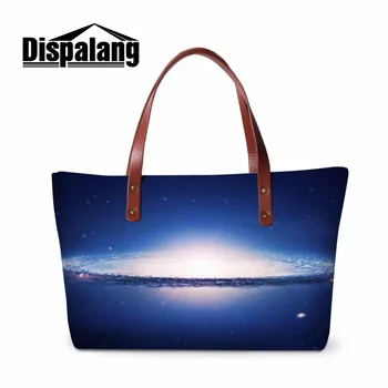 

Dispalang famous brand tote bag for lady galaxy stars girls popular casual bag female big size side bags luxury women bag neopre