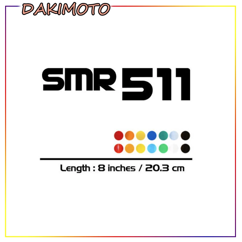 2 X New Sales motorcycle bike Fuel tank Wheels Fairing notebook Luggage helmet MOTO Sticker decals For Husqvarna SMR511 | Автомобили и
