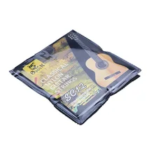 SC12 Гитары шесть струн нейлон серебрение набора супер светильник для акустической гитары классический Гитары 6 шт./компл. акустической гитары