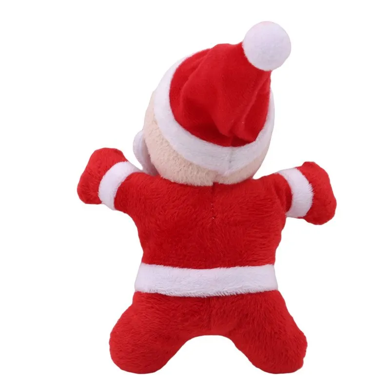 small stuffed santa