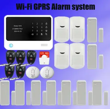 

433mhz Security WIFI Gsm Alarm Systems WIFI GSM GPRS Wifi Automation GSM Alarm System Home Protection GPRS WIFI GSM Alarm System