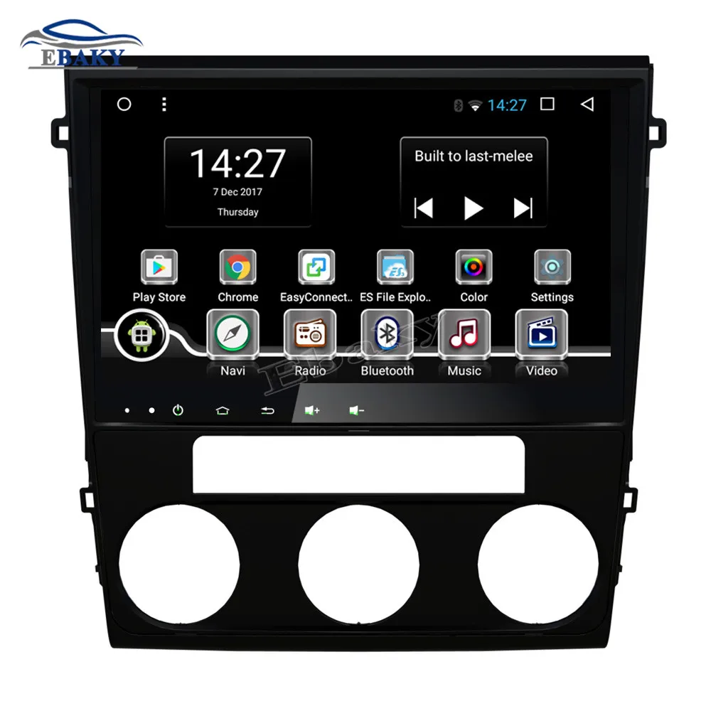 NaviTopia 9 дюймов Octa Core Android 7 1 8 автомобильный DVD gps навигации для VW Lavida 2011 Авто