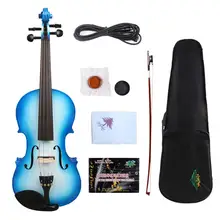 Yinfente электрическая акустическая скрипка 4/4 клен+ ель ручной работы бесплатно чехол+ лук+ кабель# EV1