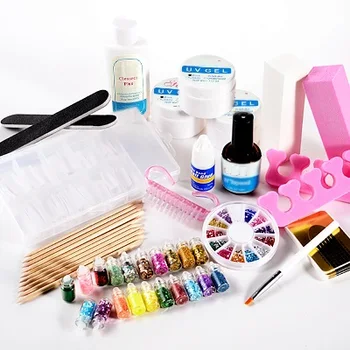 

UV GEL STARTER KIT Manicure Set FOR NAIL ART SET - NA826