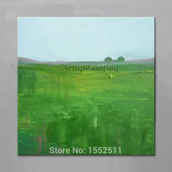 

Grass Green Acrylic Paint Home Decdsoration Oil Painting on canvas hight Quality Hand-painted Wall Art