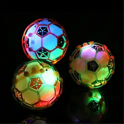 Милые светодиодный свет прыжки мяч игрушки для детей подарки детям Crazy Music Футбол отскакивая Танцы мяч дети забавные игрушки