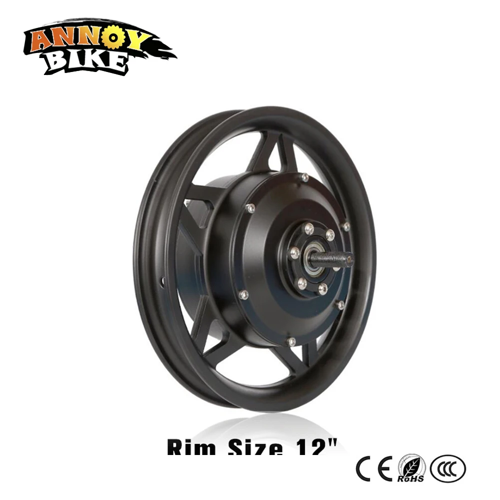 Discount New Cool Style 12" Rim Size 36v 48v 250w 350w Electric Mountain Bike Electric Folding Bike Hub Motor Wheel 0