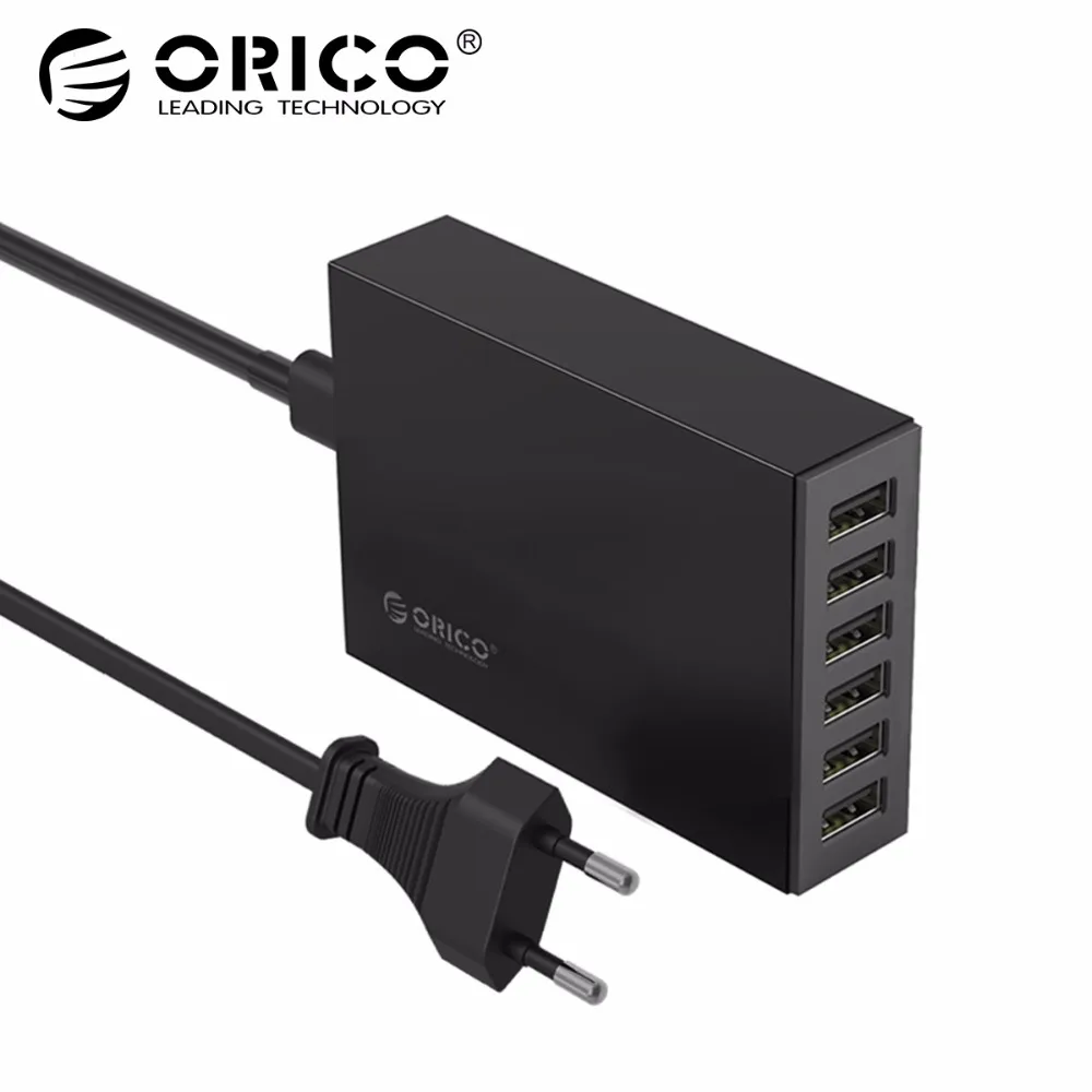 Kopen ORICO CSL 5V2. 4A Desktop Charger Adapter Usb poorten Desktop Charger EU Plug voor Xiaomi Samsung Huawei