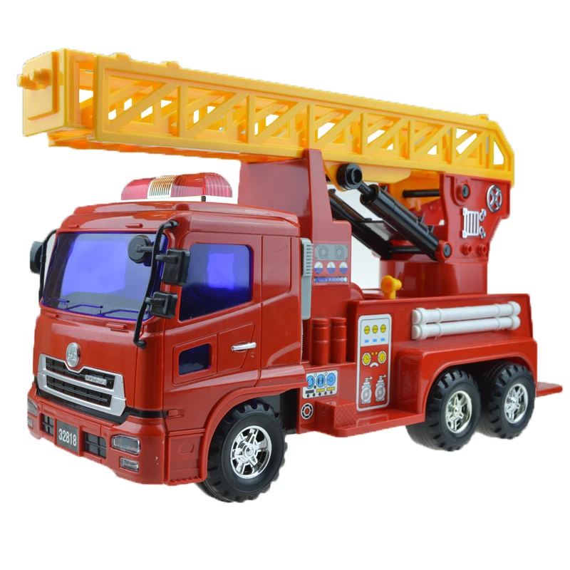 子供のおもちゃの車シミュレーション工学ダイキャスト車消防車消防 