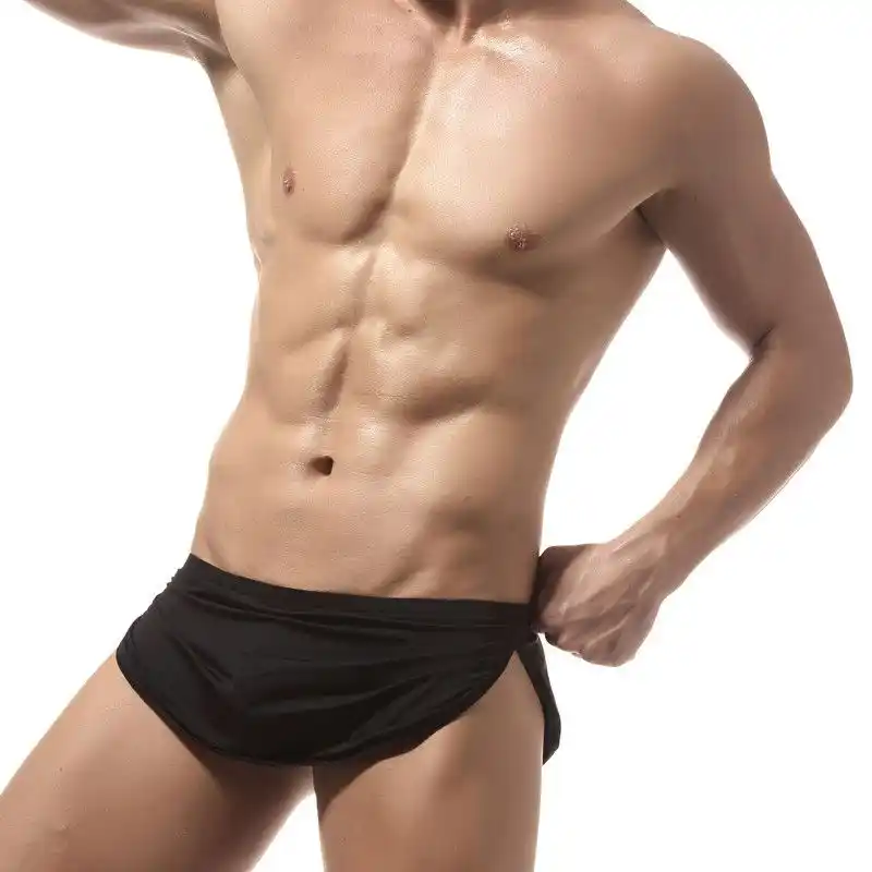 mens nylon running shorts
