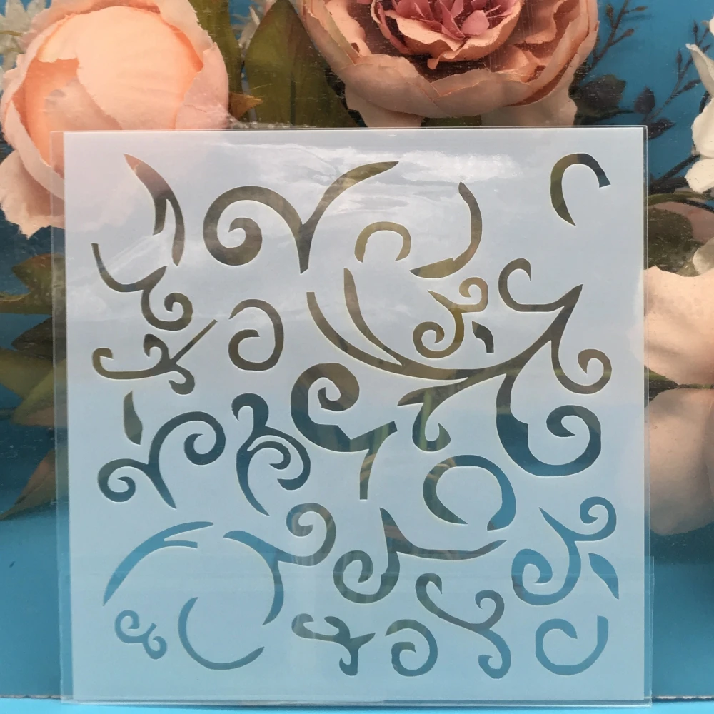 

13cm Flower Leaves DIY Craft Layering Stencils Wall Painting Scrapbooking Stamping Embossing Album Paper Card Template F5170-2