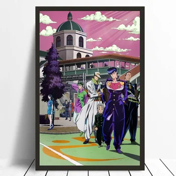 

Japanese Anime JoJo's Bizarre Adventure Diamond Is Unbreakable Wall Decor Poster 24x36 Inch No Frame