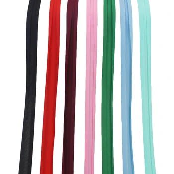

Polyester/Cottom 5/8"(15mm) T/C Bias Tape Bias Binding Fold Ribbon Solid Color For DIY Garment Sewing And Trimming 20yard/roll