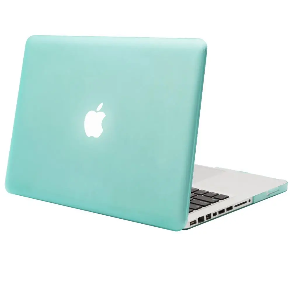 MOSISO прозрачный кристально матовый Mac Pro 13 A1278 CD rom пластиковый жесткий чехол для Macbook Pro 15 дюймов A1286 Защита корпуса ноутбука - Цвет: Mint Green