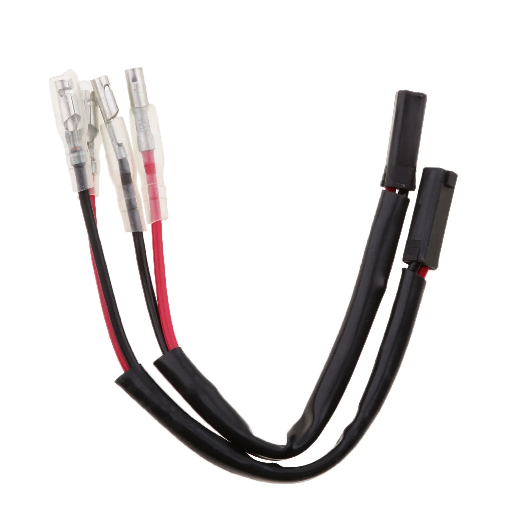 2pcs Motorcycle Turn Signal Wire Connectors Plug CableTurn Signal Marker Wire Adapters Plug Connectors for Suzuki GSX1300R