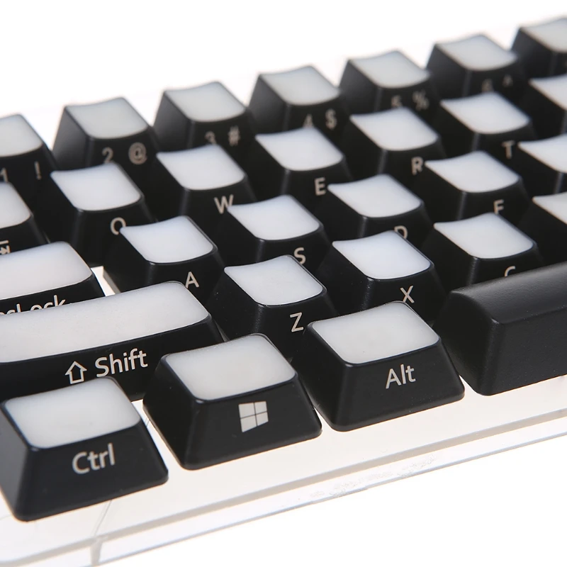 

RGB Front Side Printed Backlit Keycaps 104 ISO ANSI layout Backlit OEM Keycaps