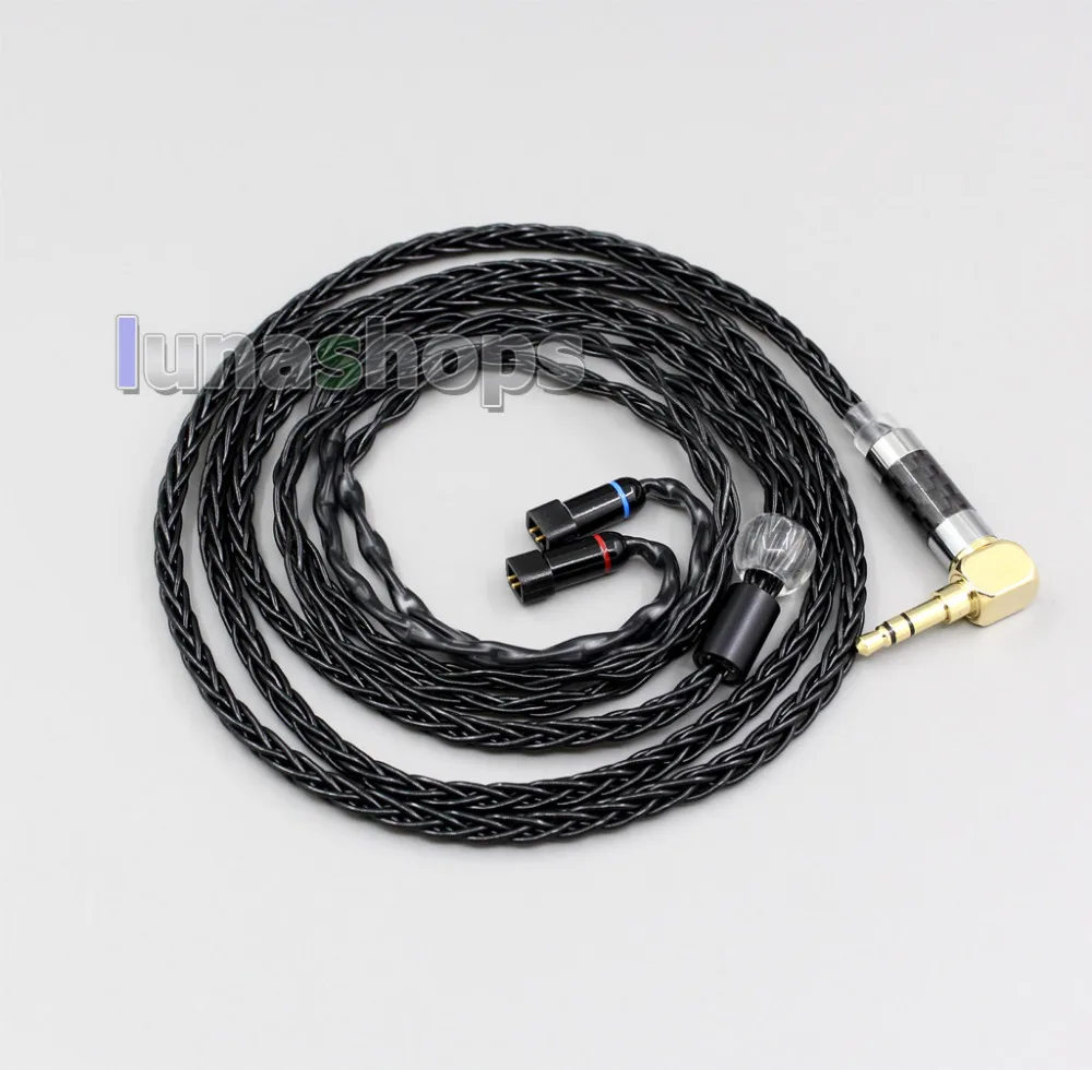 

XLR Balanced 3.5mm 2.5mm 8 Cores Silver Plated Headphone Cable For QDC Gemini Anole V3-C V3-S V6-C V6-S UE11/18 Neptune LN00636