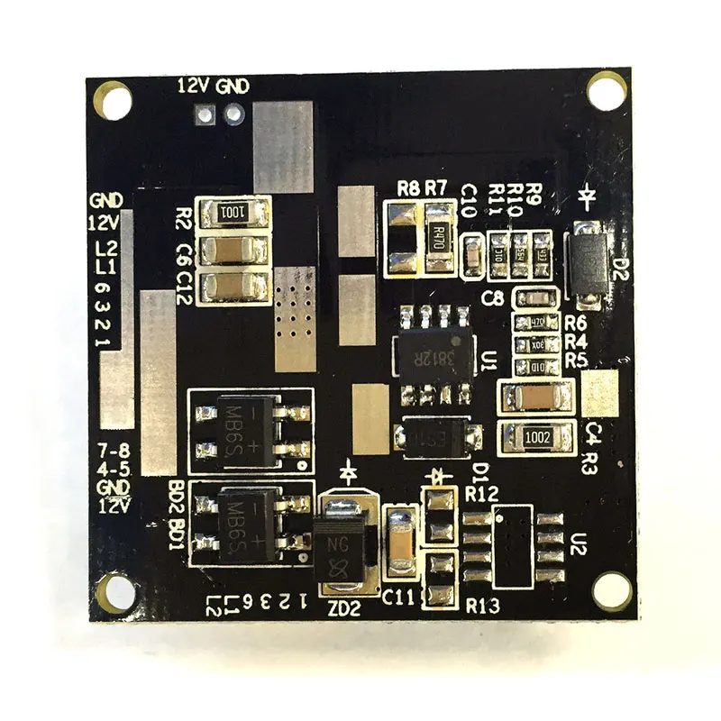 Cctv ip камера poe Модуль PCB плата питания постоянного тока по Ethernet 12 В выход IEEE802.3af/at совместимый для модуля ip-камеры