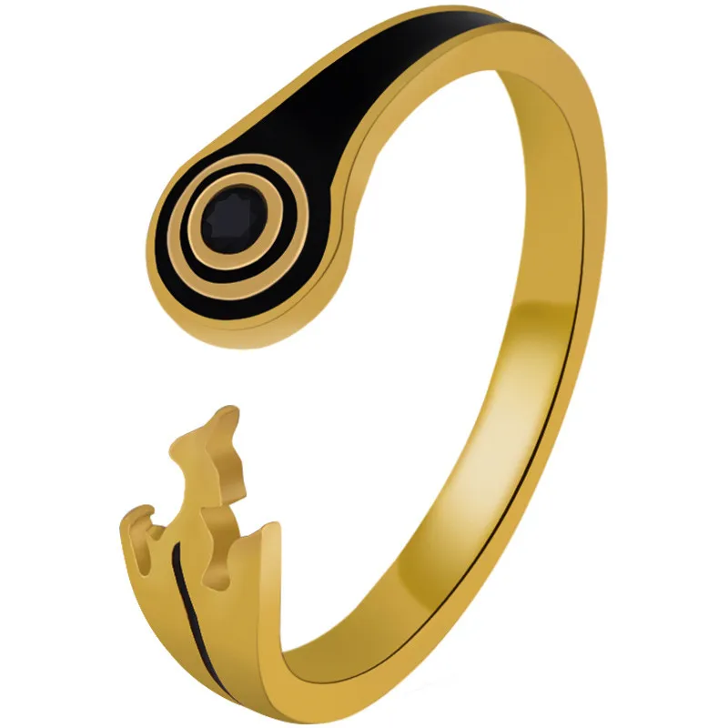 Аниме Косплей Наруто Узумаки рикудо сеннин кьюби Курама палец кольцо S925 серебро Хэллоуин косплей кольцо Рождественский подарок