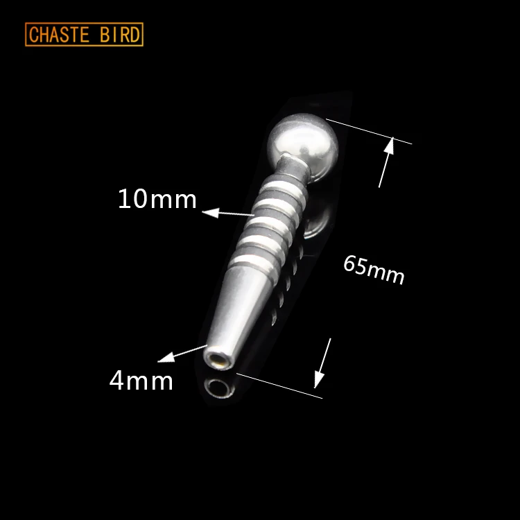 Chaste Bird Male Stainless Steel Urethra Catheter Penis Urinary Plug Adult Sex Toys Urethra Stimulate Dilator Beads A101
