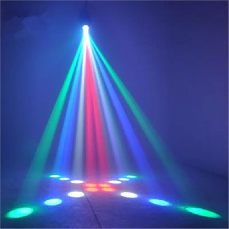 Levou o Novo Padrão de Rádio Dispara a Luz em Flor Decoração do Casamento Equipamento de Palco Balançou a Cabeça a Laser da Lâmpada Bar Ktv 5 da lâmpada equipamento de palco bar KTV balançou a cabeça a laser