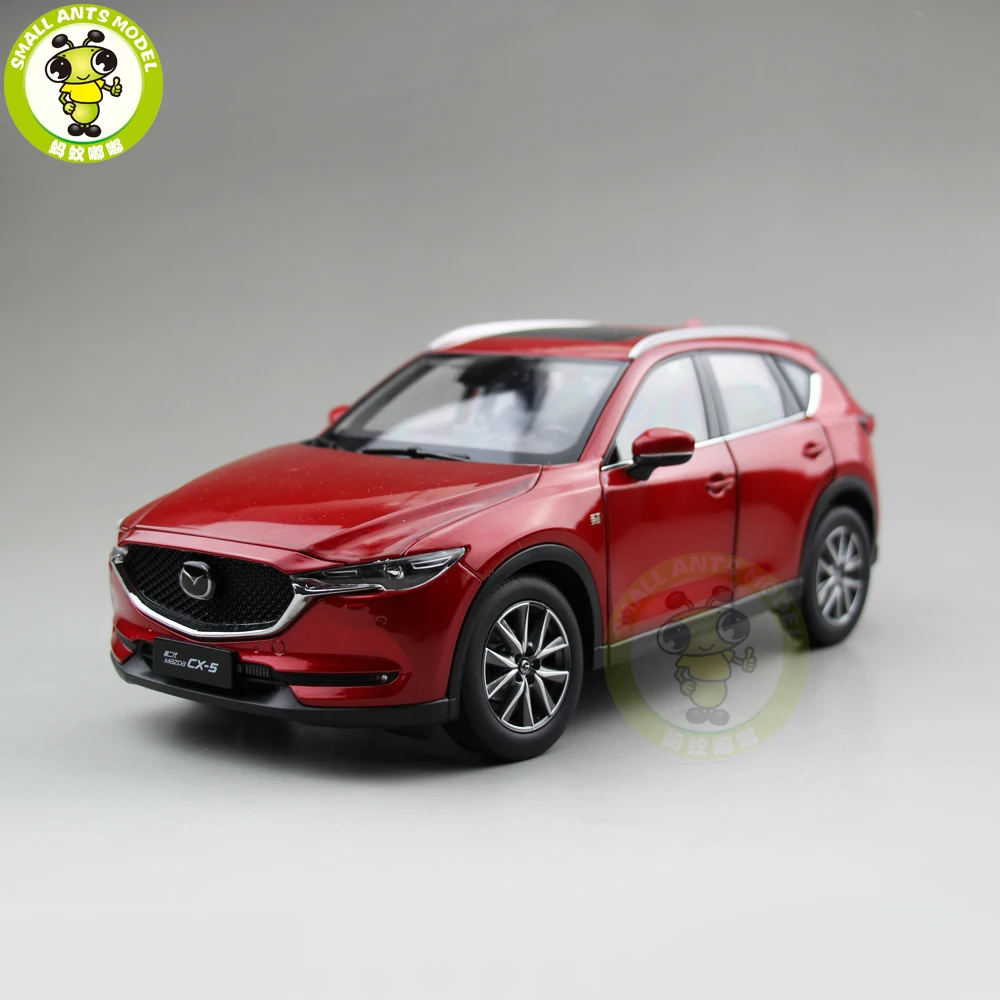 

1/18 All New Mazda CX-5 CX 5 2018 SUV Diecast Car SUV Car Model Toys for Kids Boy Girl Gift Collection Red