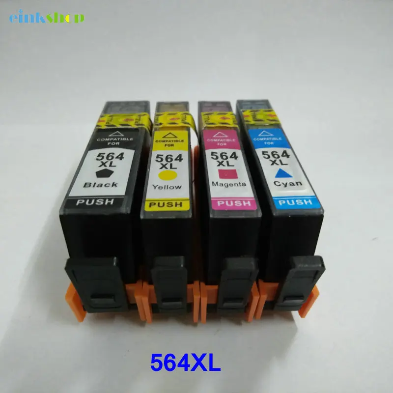 Einkshop Compatible 564 Ink Cartridge replacement for hp 564 xl for Photosmart 5510 5511 5512