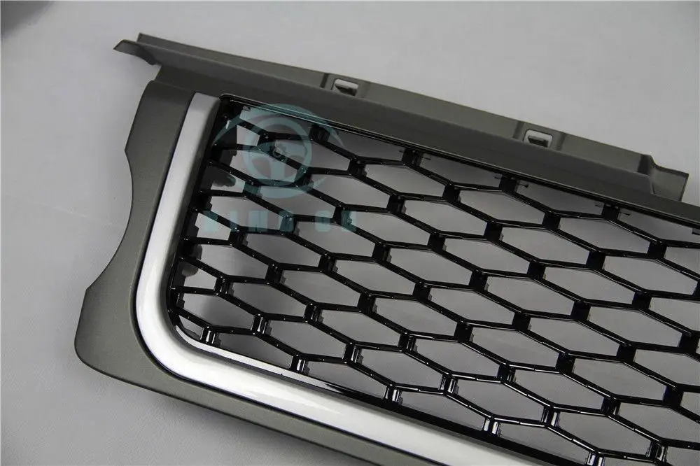 Хромированный черный Передний сетчатый гриль для Land Rover Range Sport 2006 2009|grill mesh|grille
