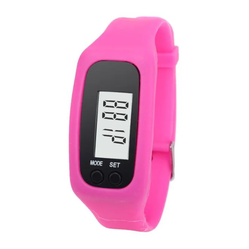 Модные женские повседневные спортивные часы с браслетом, ЖК-электронные цифровые яркие цветные часы с силиконовым ремешком для дам, детей