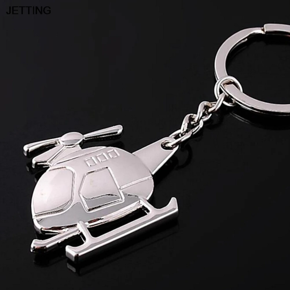 1 PC Vintage Plane Keychain airplane fight Plane Key Ring Metal
