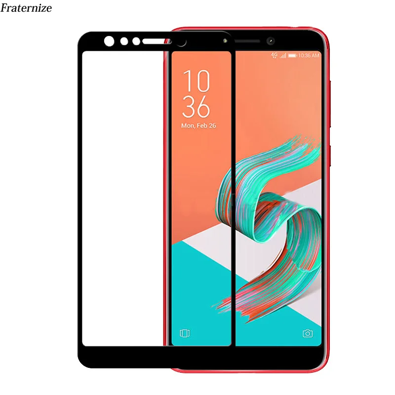 

3D Full Cover screen protector tempered glass Film For Asus ZenFone 5 Lite ZC600KL X017D 9H protective Full Coverage glass Cases